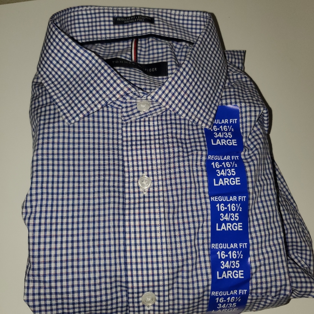 Tommy hilfiger regular fit dress shirt